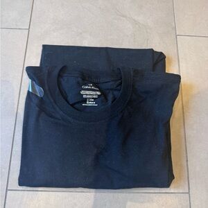 Calvin Klein Black Cotton T-Shirt Sz S